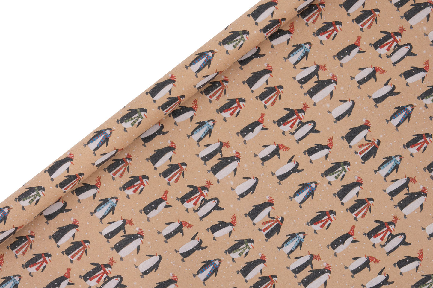 Gift Wrap Penguins Roll Wrap
