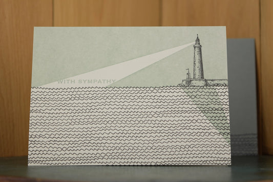 Lighthouse Sympathy Card