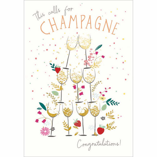 This calls for Champagne