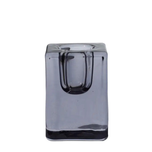 Quadra Glass Candle Holder