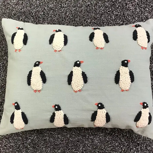 Penguin Pillow 12 x 16