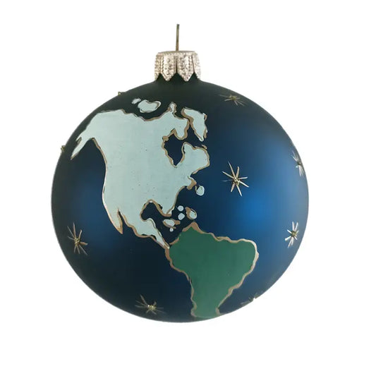 Earth Ornament Hand Painted