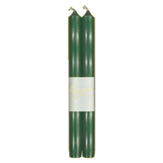 Hunter Green Duet  Candle 10"