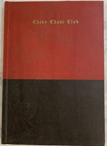 The Chevy Chase Club 1954