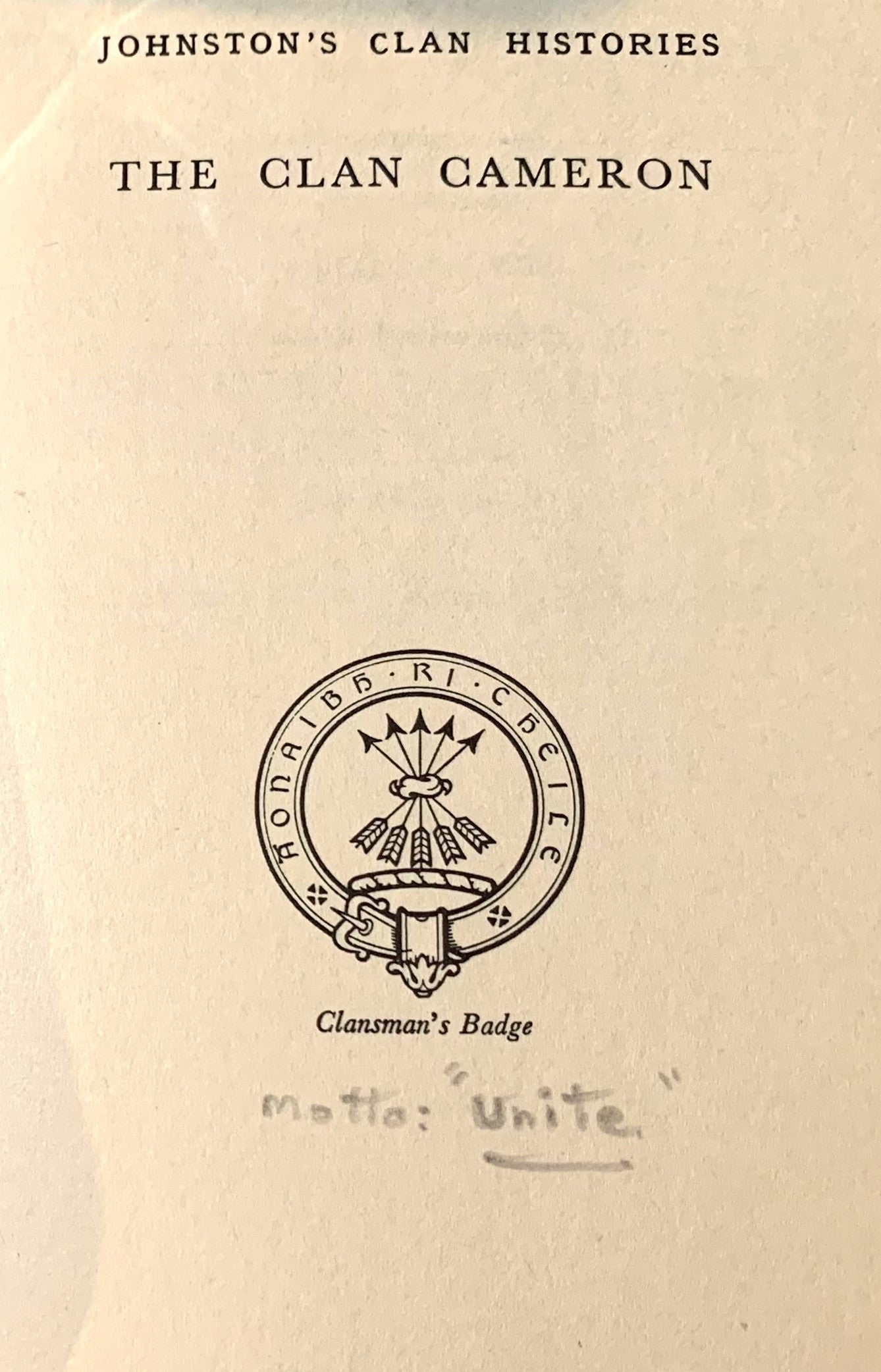 The Clan Cameron: A Patriarchy Beset