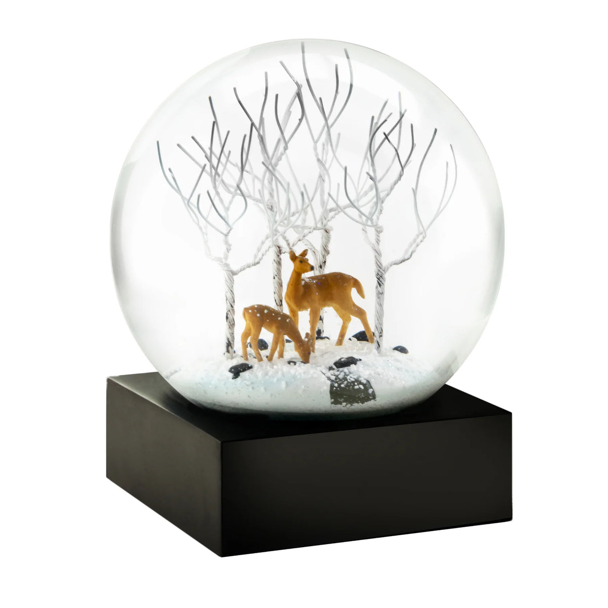 Deer in Woods Snow Globe