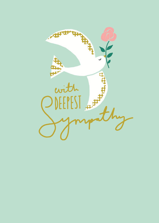 Dove Sympathy Card