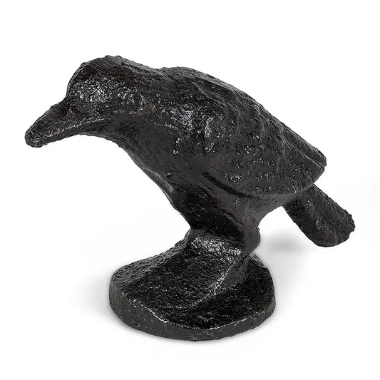 Small Standing Crow-Black-2"H