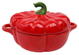 Red Bell Pepper Brie Baker