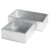 Cocktail Napkin Holder Metallic Silver