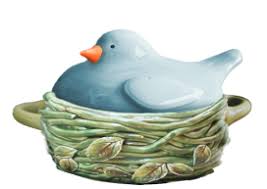 Blue Bird Brie Baker