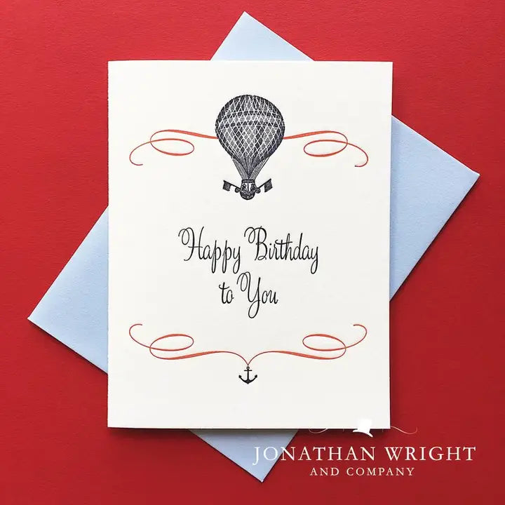 Birthday Ballooning Card