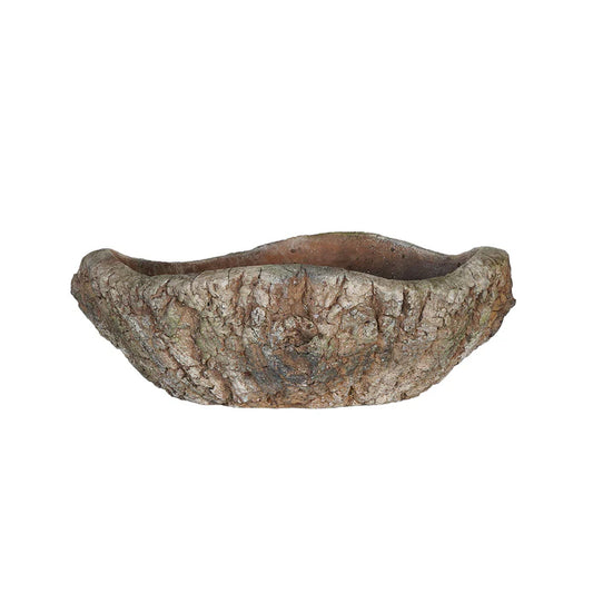 Small Concrete Faux Bois Bowl