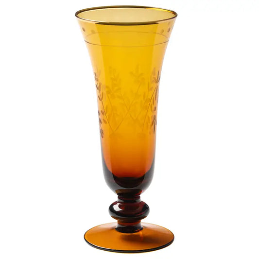 Etched Flute Honey Gold