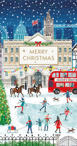 Xmas In London Money Wallet Christmas Card