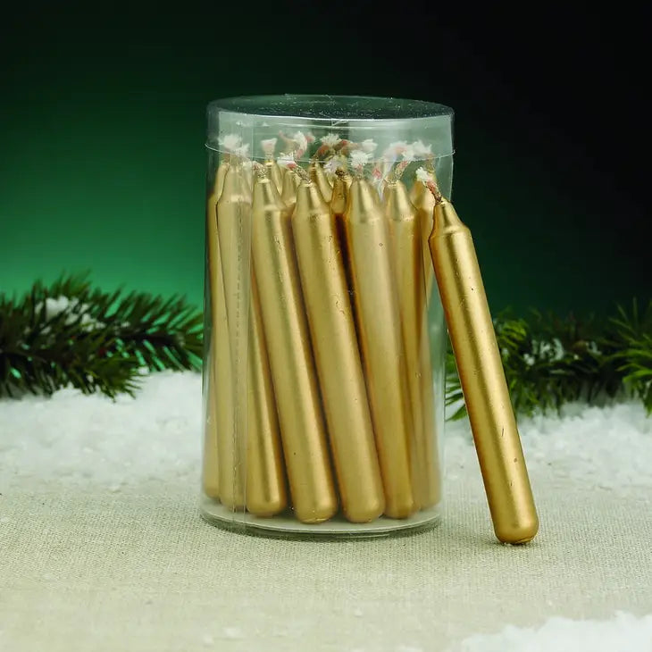 Gold Chime Candle-Pack of 20