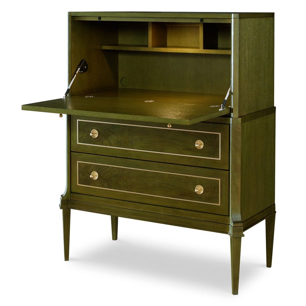 Secretary Desk Green with Envy