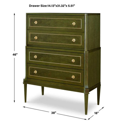 Secretary Desk Green with Envy