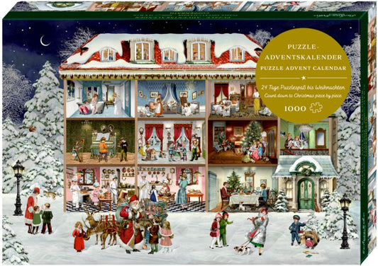 A Wonderful Christmas House Advent Calendar Jigsaw Puzzle