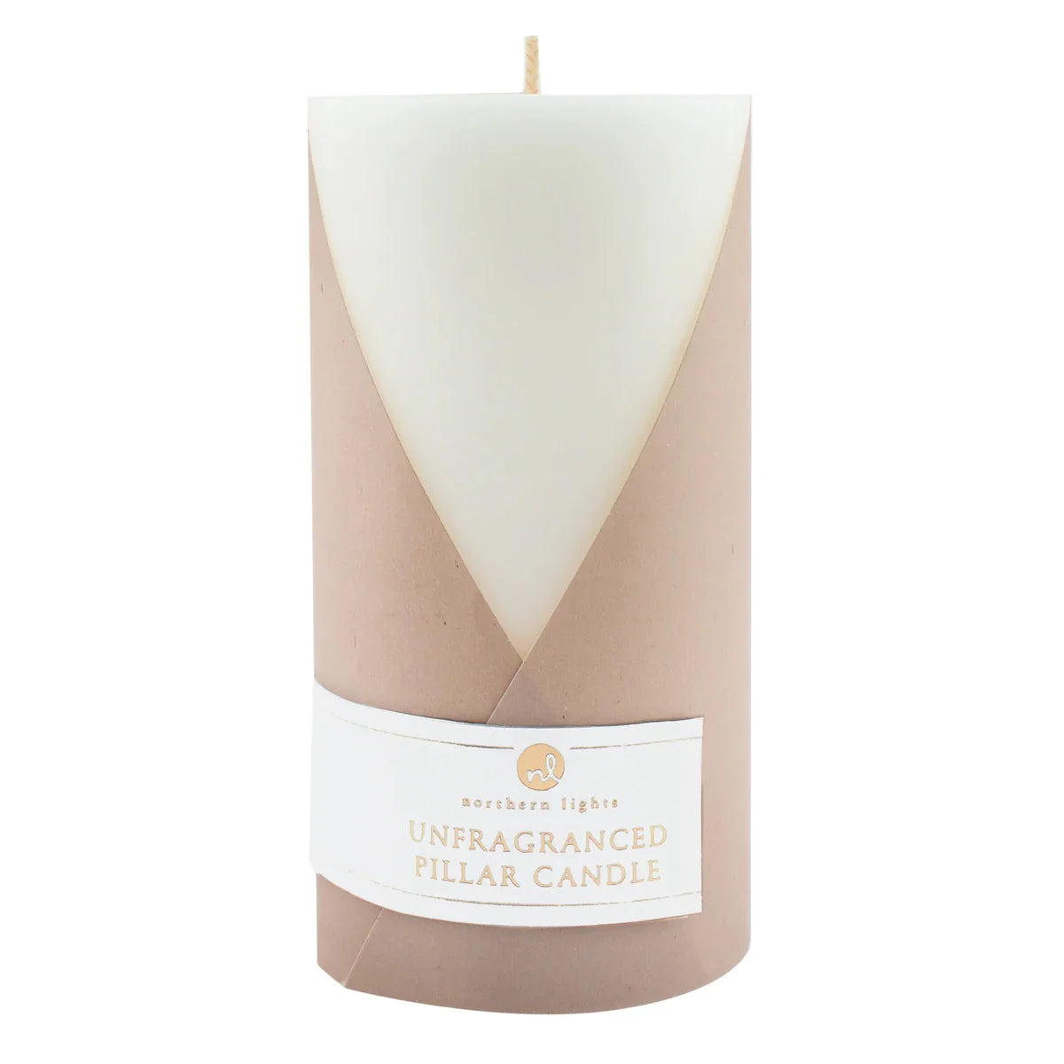 Unfragranced Pillar Candle 3'' x 6''