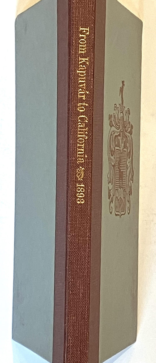 From Kapuvar to California 1893