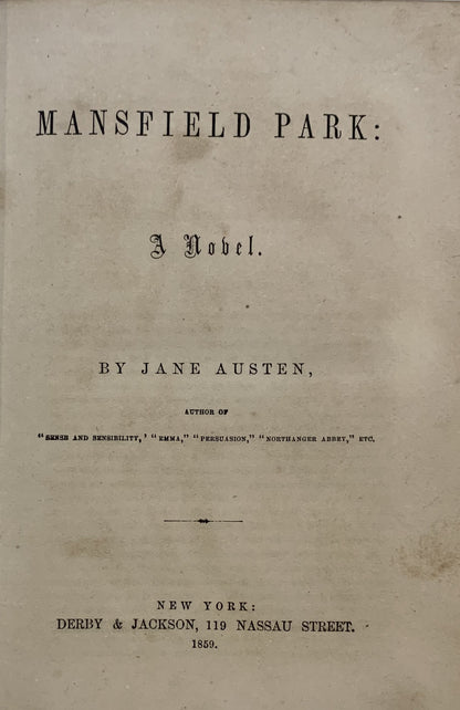 Mansfield Park