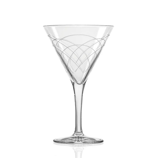 Mid-Century Modern 7.5oz Martini Cocktail Glass