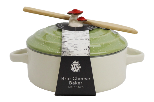 Brie Baker Mushroom Green Top