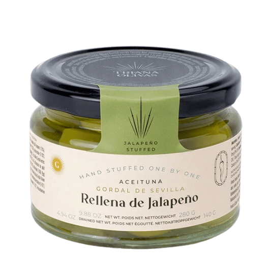 Triana Olivas Jalapeño Stuffed Gordal Olives