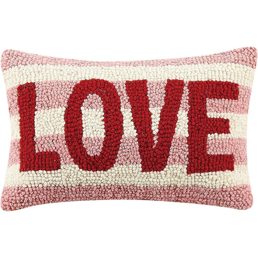 Love Hook Pillow 8 x 12