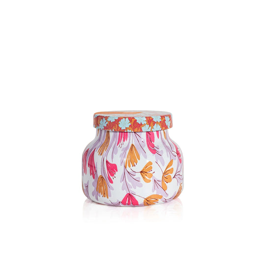 Pineapple Flower Pattern Play Petite Candle, 8 oz