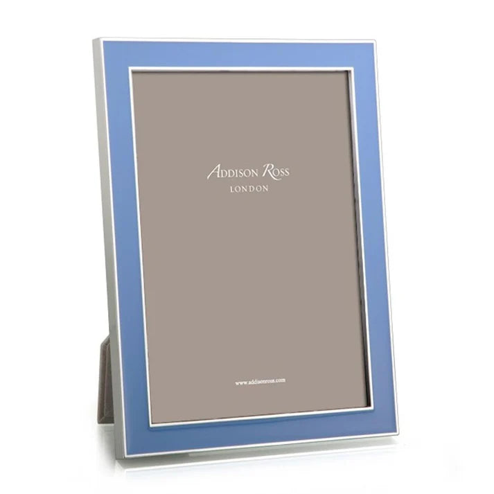 Periwinkle 4 x 6 Enamel Frame