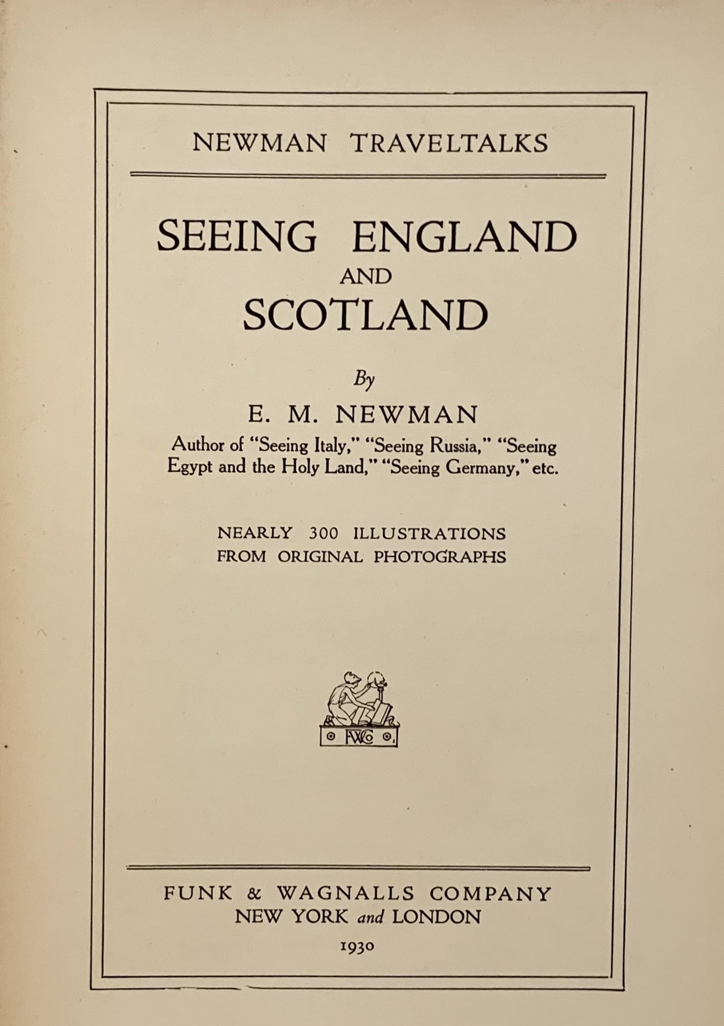 Seeing England and Scotland