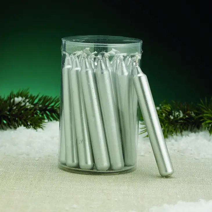 Silver Chime Candle-Pack of 20