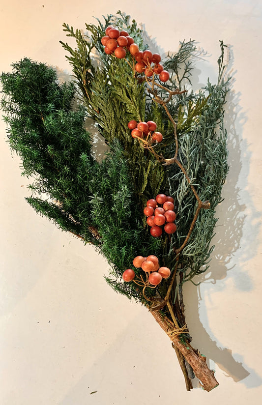 Preserved Christmas Swag Bouquet