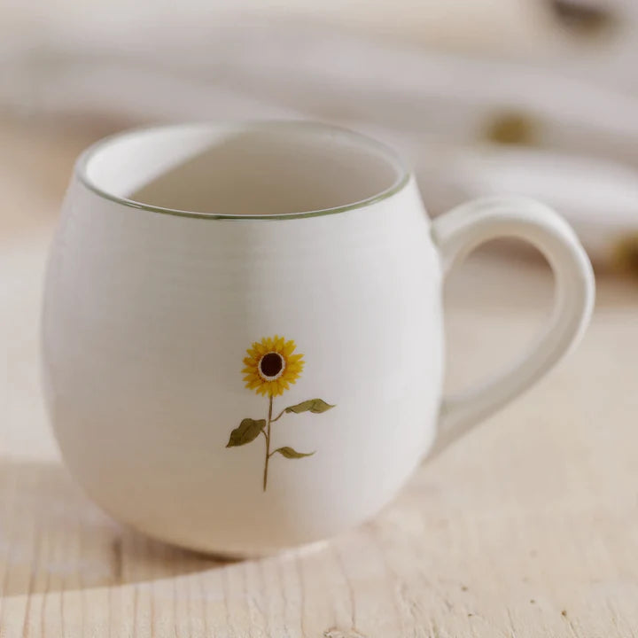 Sunflower Stoneware Mug