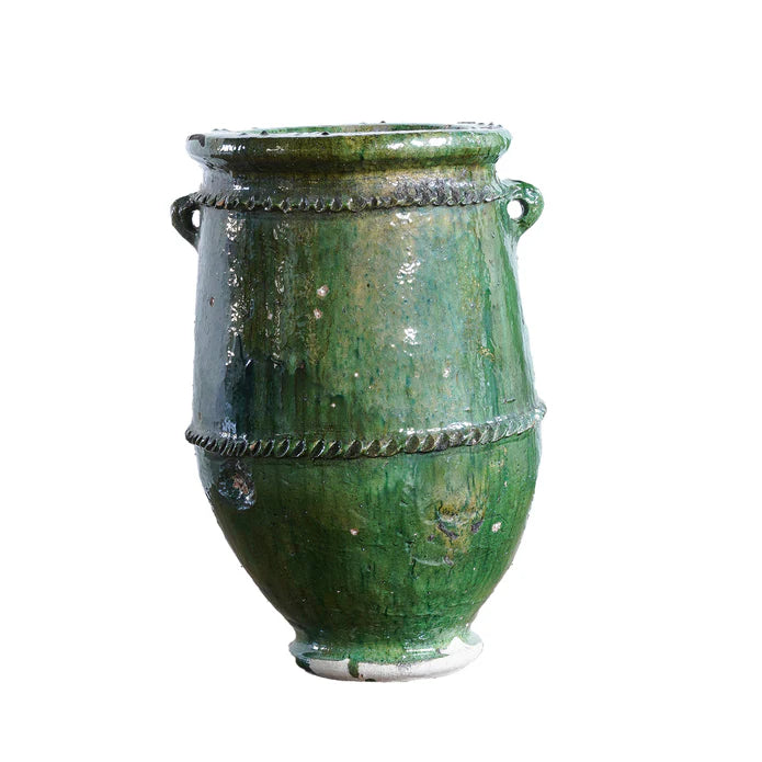 Tamegroute Moroccan Handle Pot