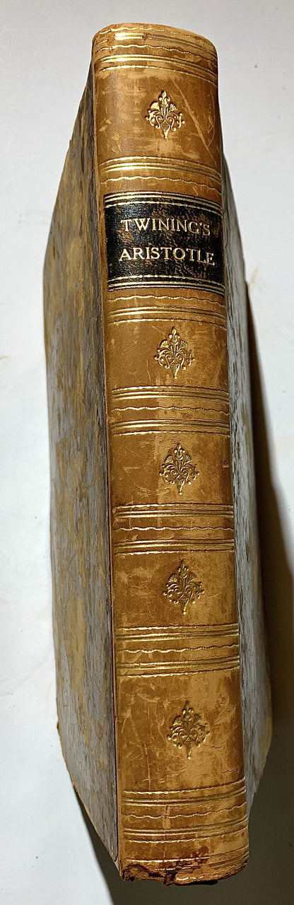 Aristotle's Treatise on Poetry Translated with Notes on the Translation and on the Original and Two Dissertations on Poetical and Musical Imitation.