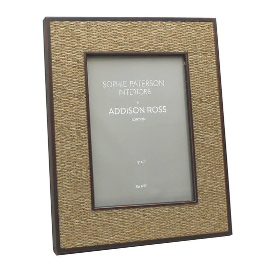 Faux Wheat Rattan 8 x 10 Frame