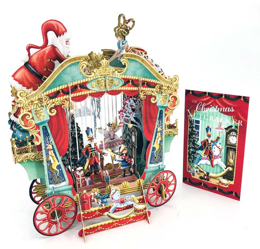 Christmas Puppets 3D Greeting Card