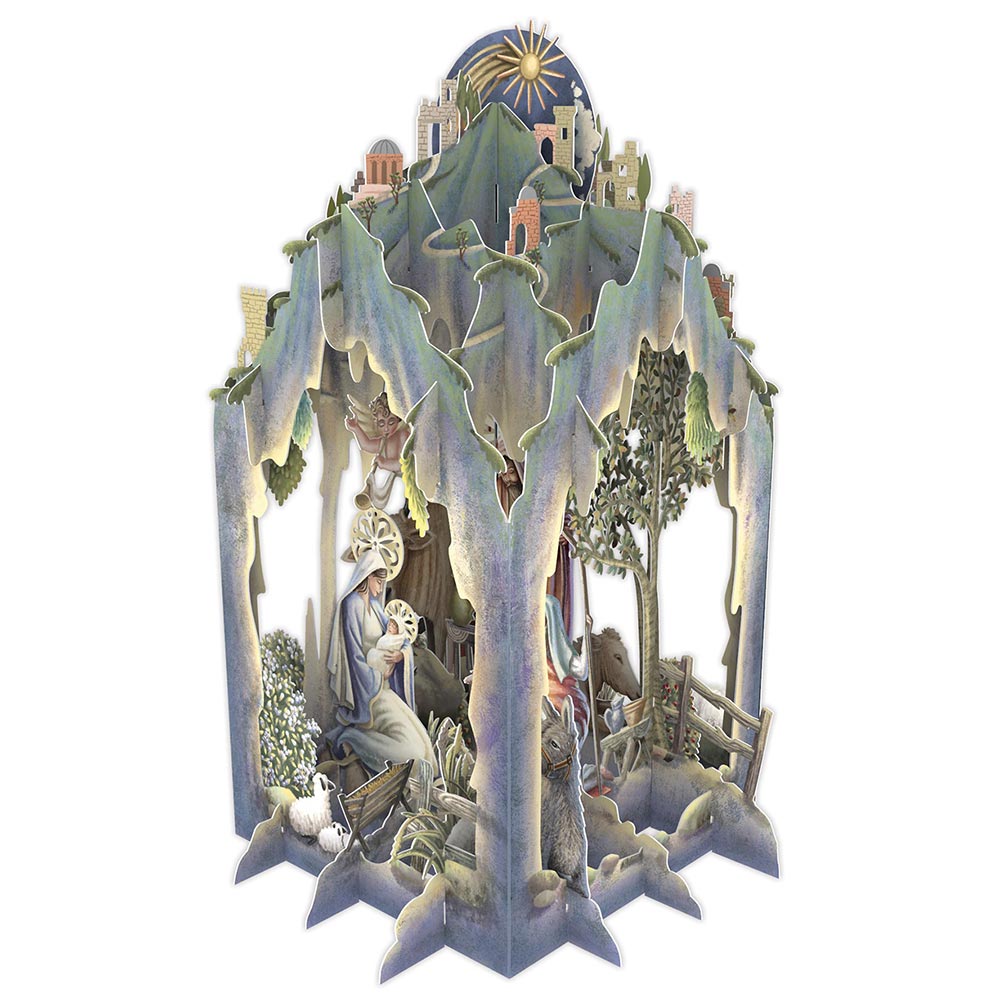 Bethlehem 3D Greeting Card