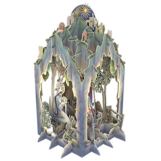 Bethlehem 3D Greeting Card