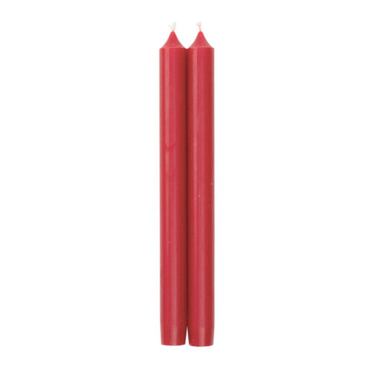 Duet Taper Candles, Red 10"