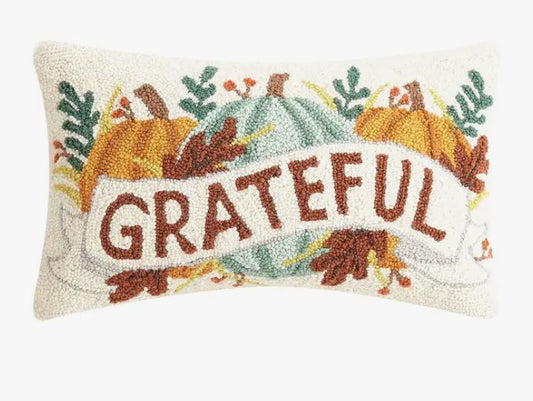 Grateful Hook Pillow 12 x 20''